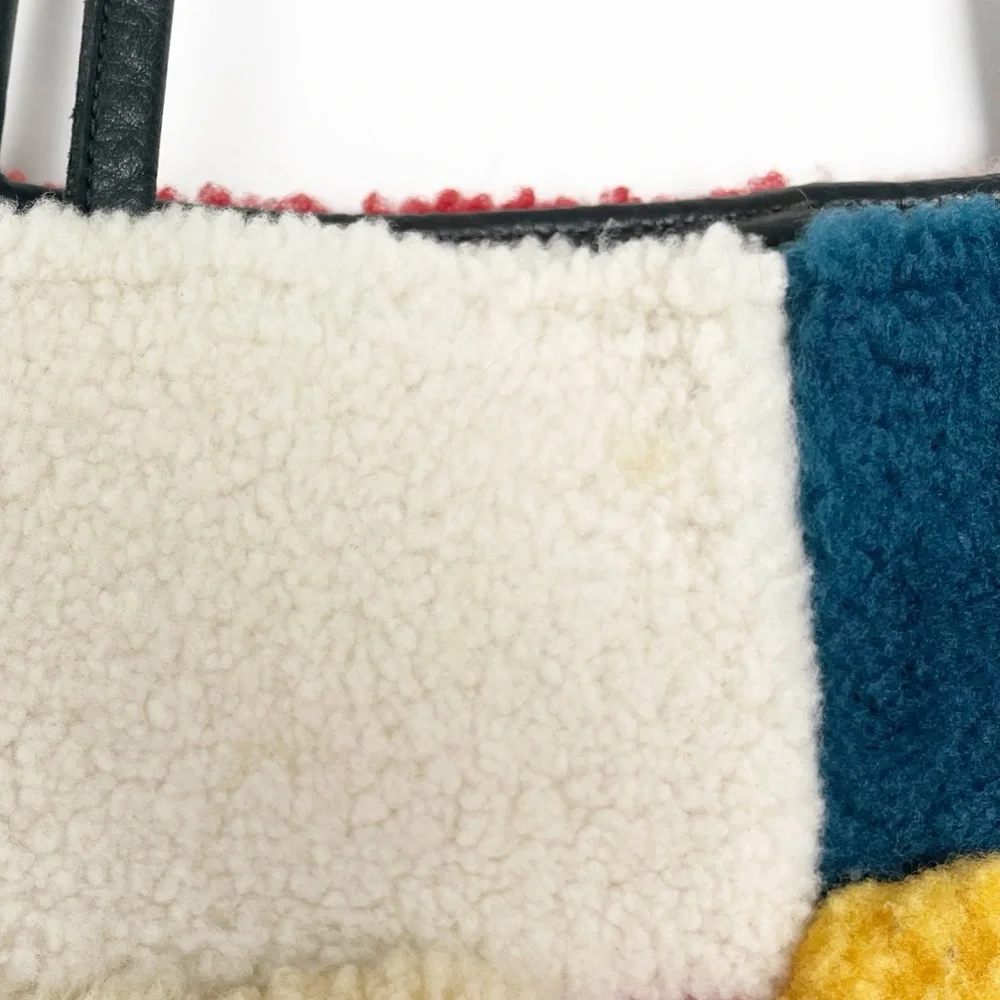 • Primecut • Shearling Patchwork Totebag - Picture 5 of 7